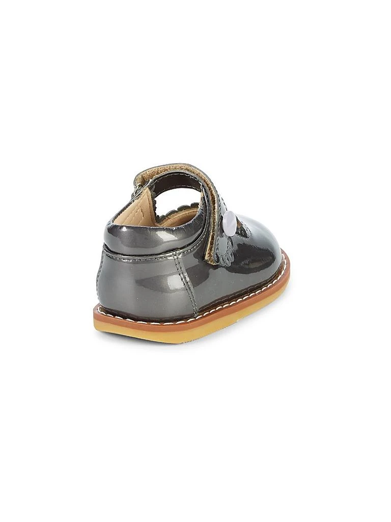 商品Elephantito|Kid's Scallop Patent Leather Mary Jane Flats,价格¥491,第2张图片详细描述