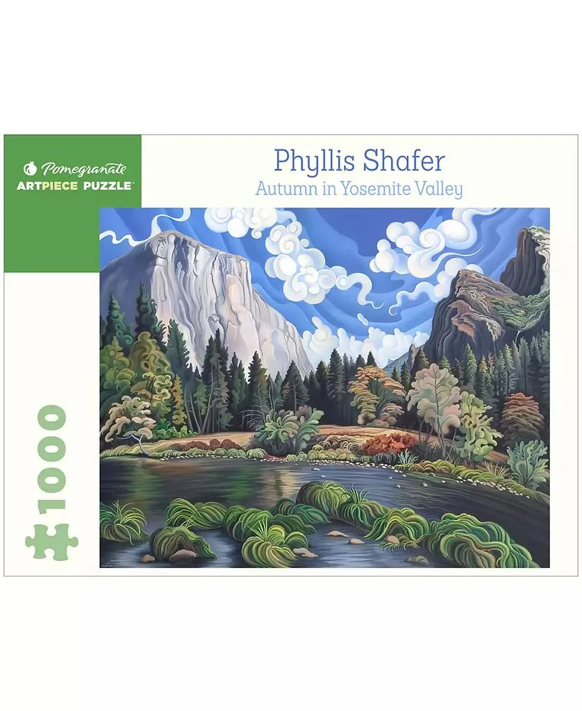 商品University Games|Pomegranate Communications, Inc. Phyllis Shafer Autumn in Yosemite Valley Puzzle, 1000 Pieces,价格¥172,第1张图片