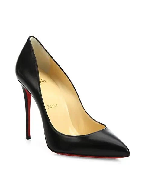 商品Christian Louboutin|Pigalle Follies 100 真皮高跟鞋,价格¥5190,第2张图片详细描述