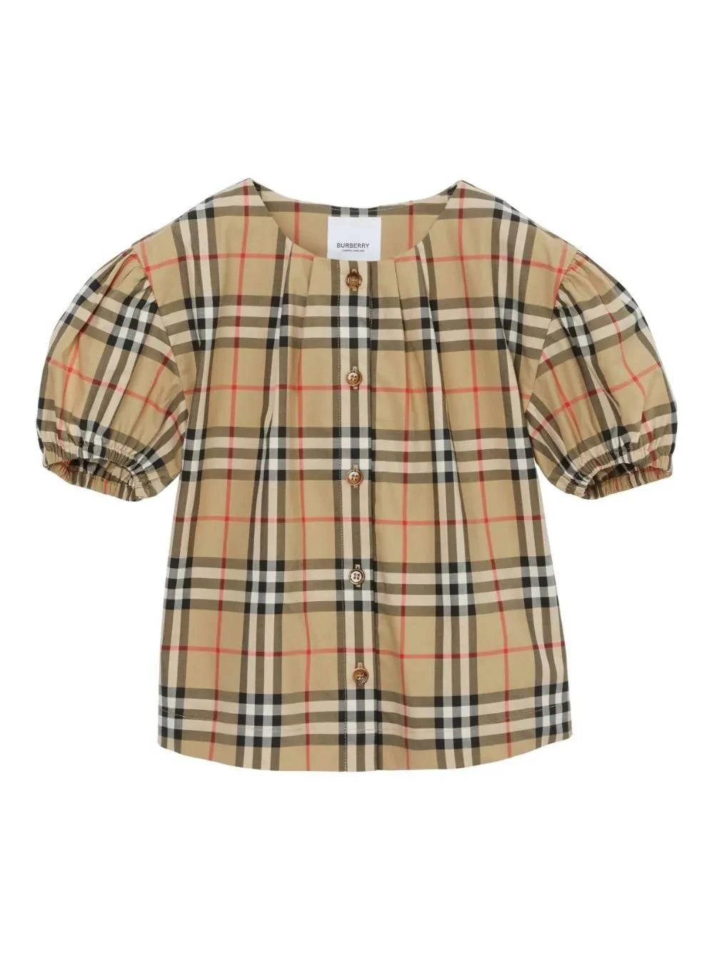 商品【商品预售7天发货】 Burberry|Burberry 男童背心 8072346X-0 浅棕色,价格¥1234,第1张图片