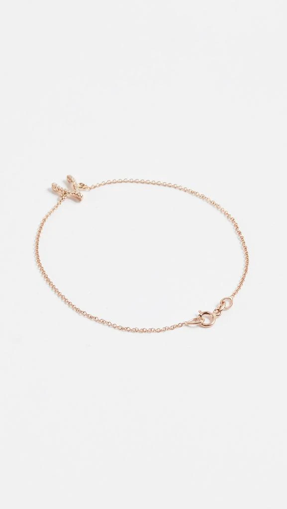 商品Jennifer Meyer|Jennifer Meyer 首饰 18K 金钻石许愿骨手镯,价格¥4825,第4张图片详细描述