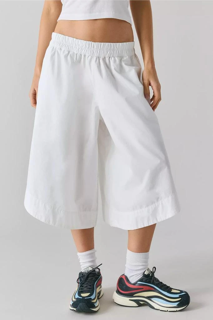 商品BDG|BDG Tulip Wide Leg Cotton Culotte Crop Pant,价格¥456,第1张图片