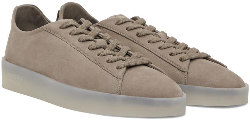 商品Essentials|Taupe Tennis Low Sneakers,价格¥1702,第6张图片详细描述