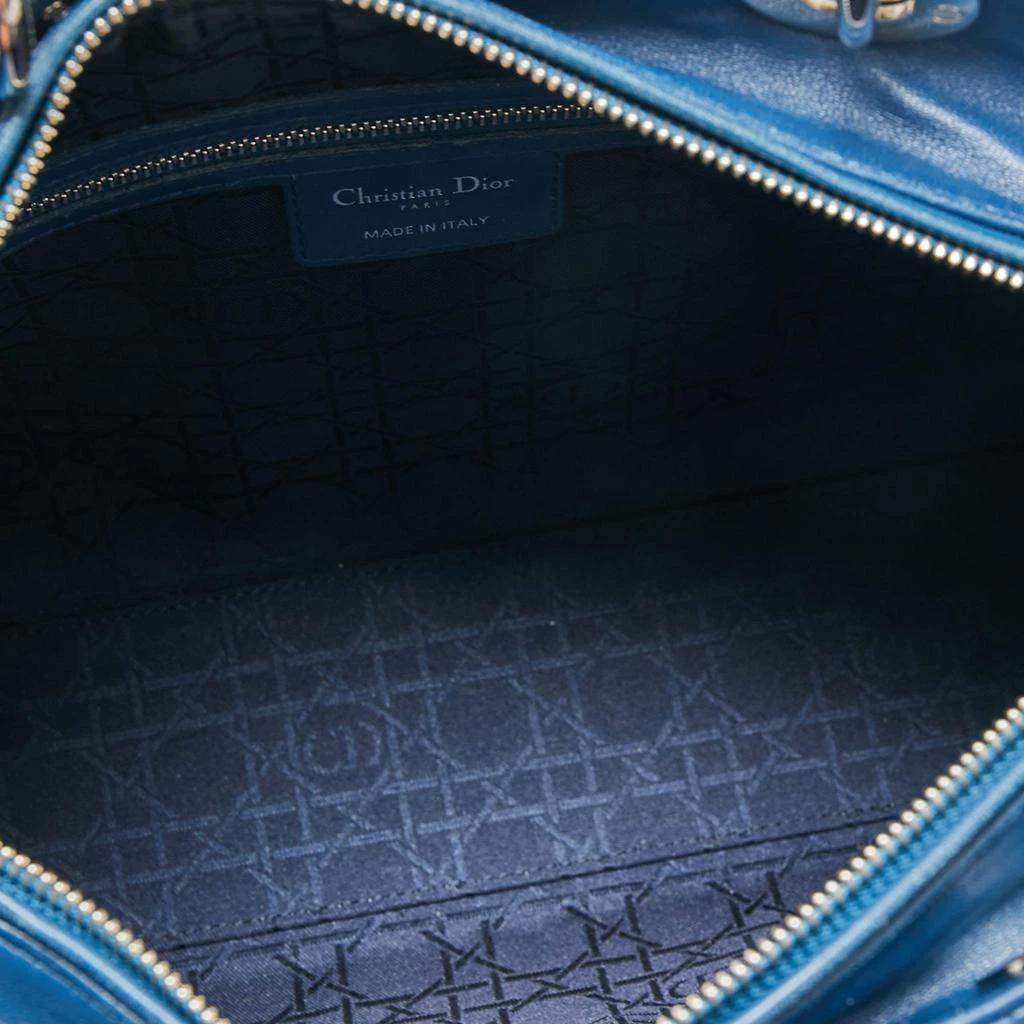 Dior Blue Leather Large Lady Dior Tote 商品