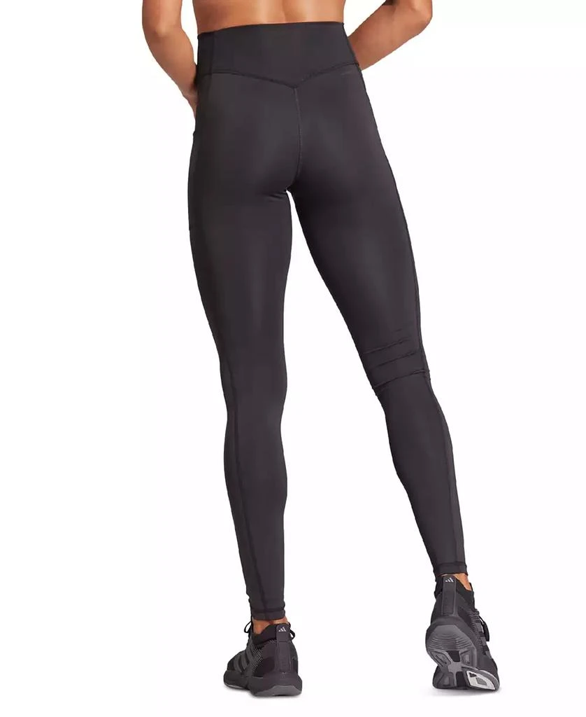 商品Adidas|Women's Optime Moisture-Wicking Full-Length Leggings,价格¥309,第2张图片详细描述