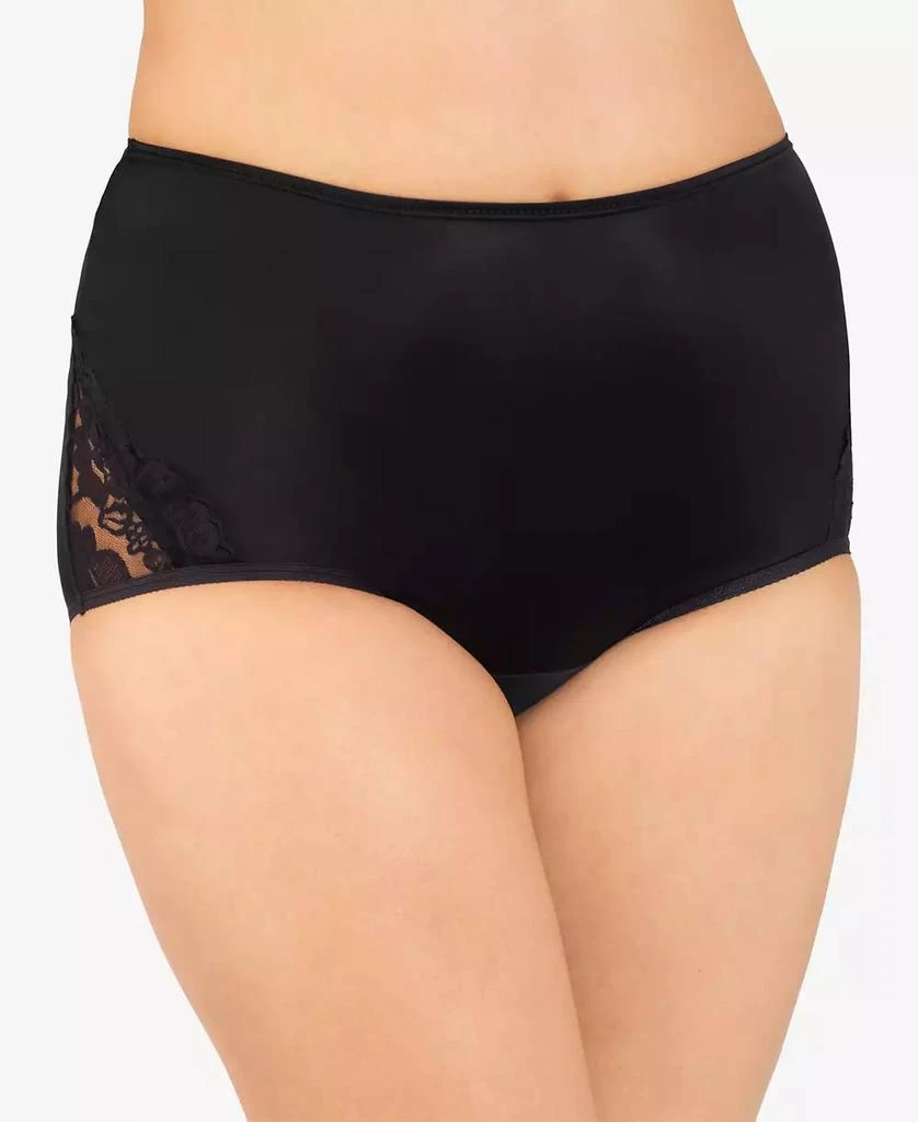 商品Vanity Fair|Perfectly Yours® Lace Nouveau Nylon Brief Underwear 13001, extended sizes available,价格¥65,第1张图片详细描述