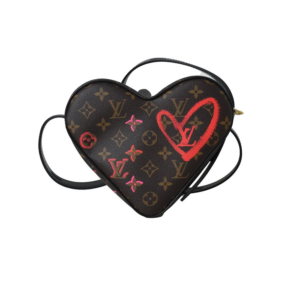 商品Louis Vuitton|Louis Vuitton Sac Coeur Heart Shoulder Monogram Red,价格¥35149,第3张图片详细描述