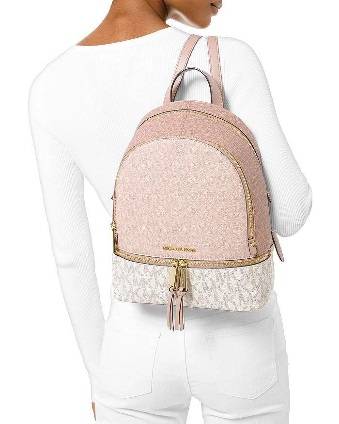 商品Michael Kors|Rhea Small Zip Backpack,价格¥1406,第2张图片详细描述