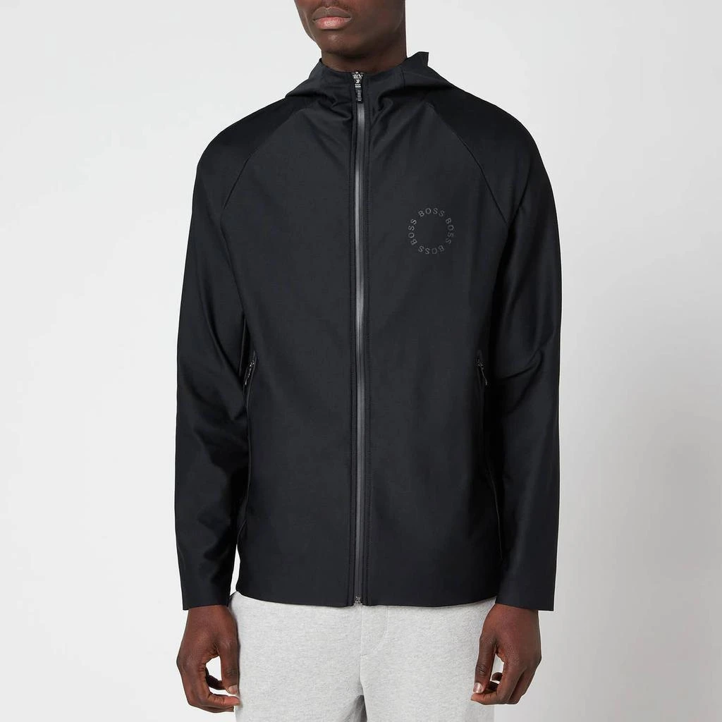 商品Hugo Boss|BOSS Green Men's Savoog Zip Jacket - Black,价格¥716,第1张图片