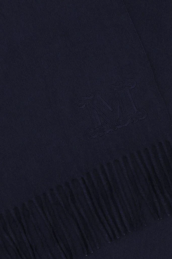 商品Max Mara|Midnight blue cashmere Wsdalia scarf,价格¥2163,第1张图片