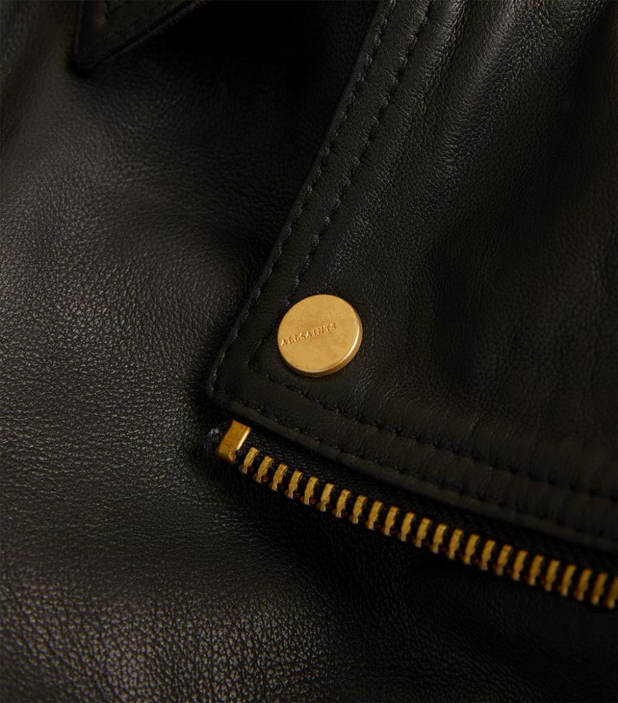 商品ALL SAINTS|Leather Elora Biker Jacket,价格¥2710,第7张图片详细描述