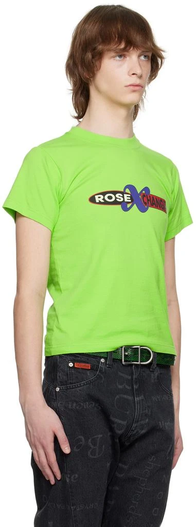 商品Martine Rose|Green Shrunken T-Shirt,价格¥1280,第2张图片详细描述