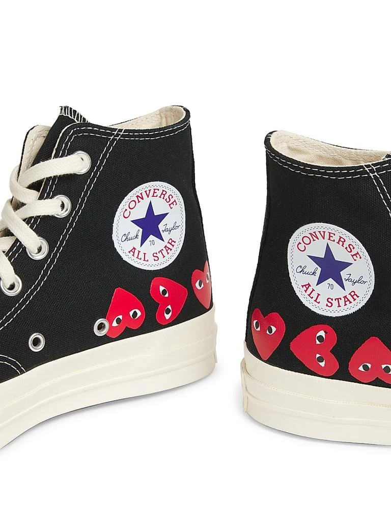 商品Comme des Garcons|CdG PLAY x Converse Women's Chuck Taylor All Star Heart High-Top Sneakers,价格¥1121,第5张图片详细描述