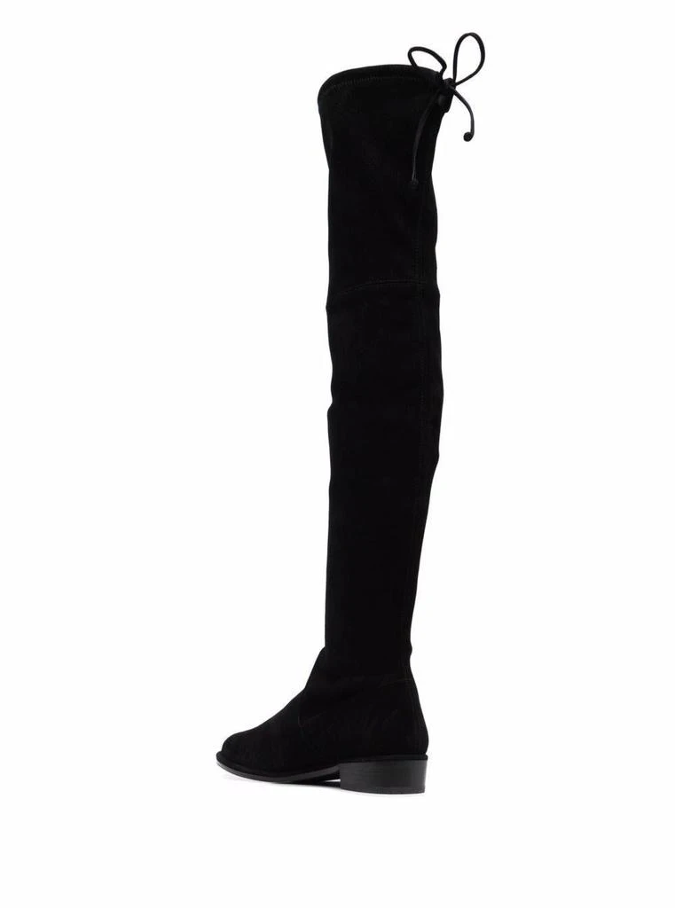 商品Stuart Weitzman|Lowland Black Suede Boots,价格¥8010,第3张图片详细描述
