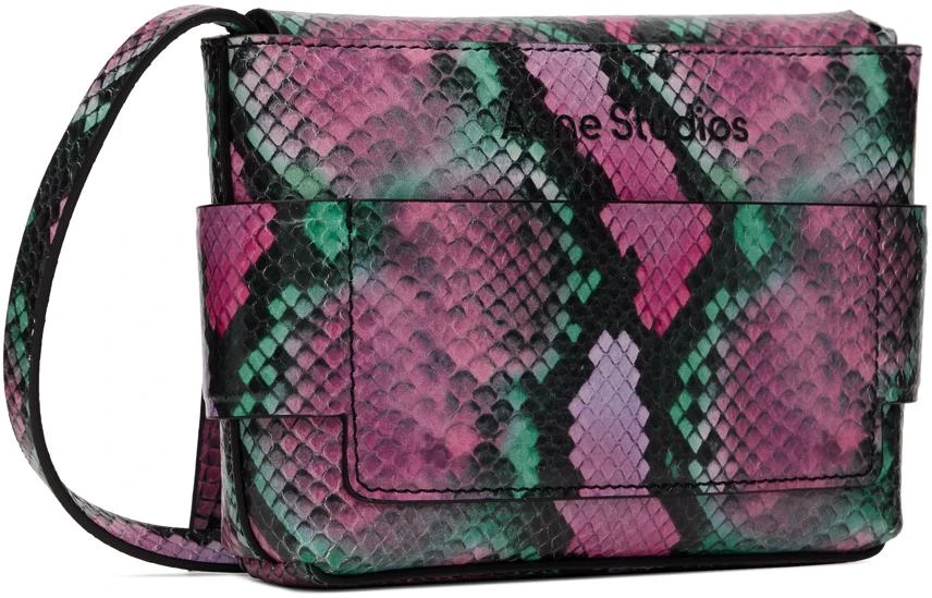 商品Acne Studios|Pink & Green Musubi Bag,价格¥6336,第3张图片详细描述