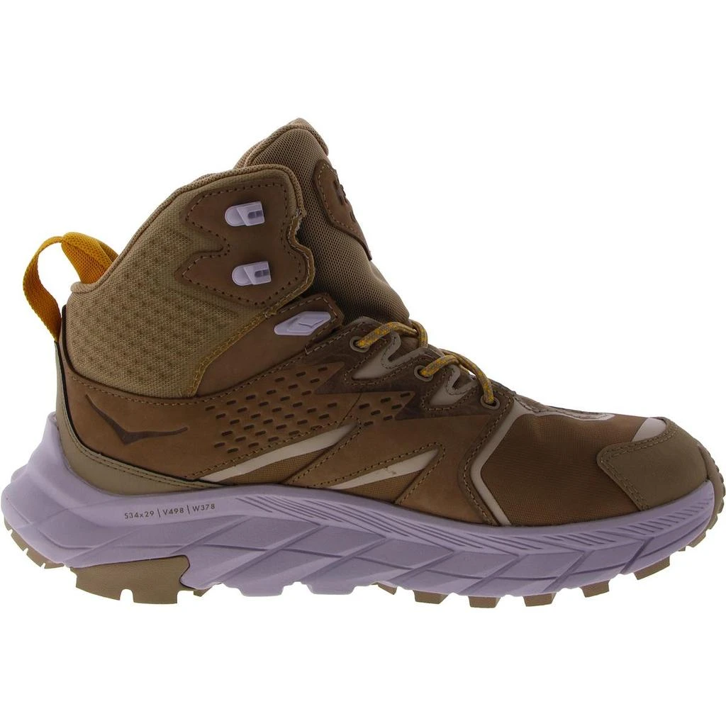 商品Hoka One One|Anacapa Mid GTX Womens Leather Fitness Hiking Shoes,价格¥1255,第3张图片详细描述