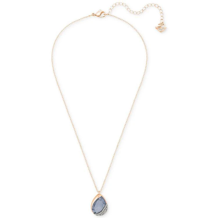 商品Swarovski|Rose Gold-Tone Stone & Pavé Pendant Necklace,价格¥741,第1张图片