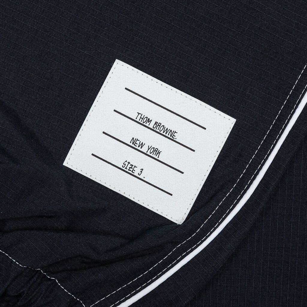 Thom Browne Contrast White Stitching Track Pants - Navy商品第5张图片规格展示