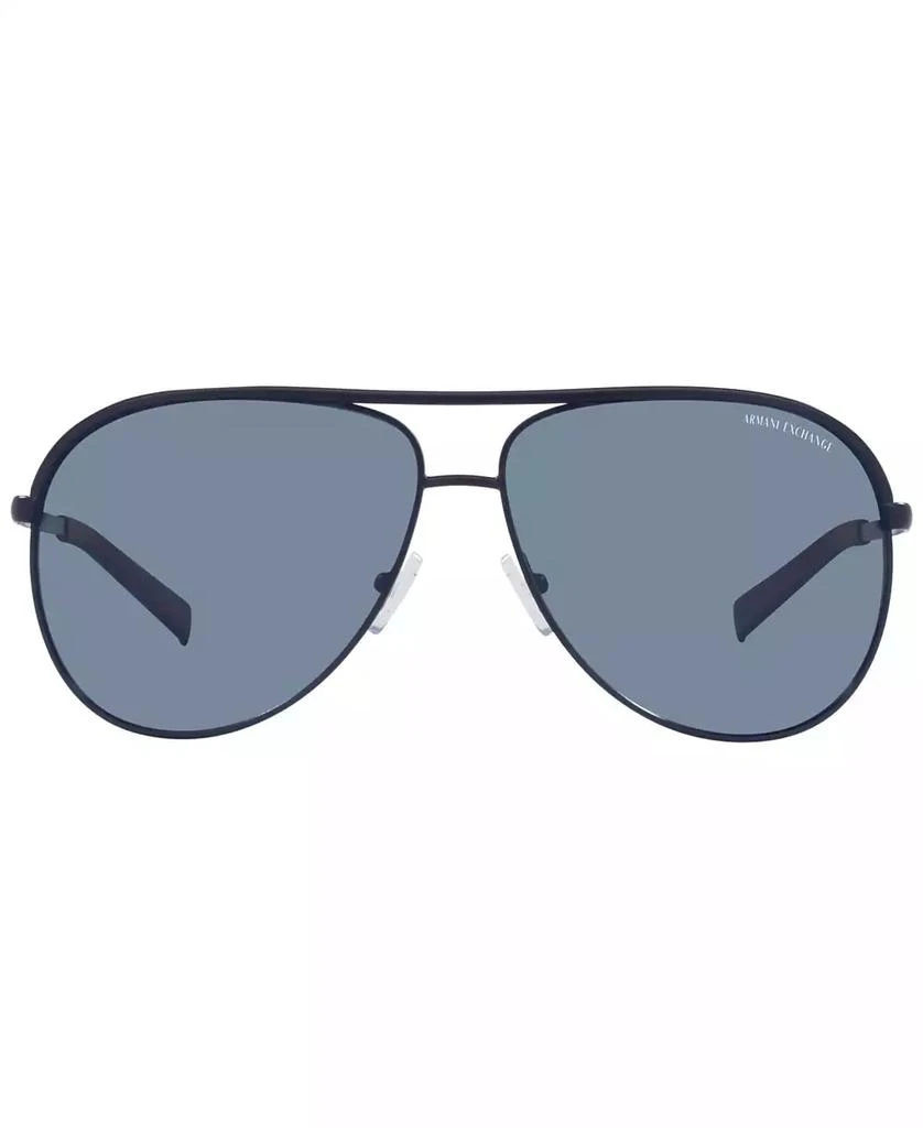 商品Armani Exchange|Unisex Polarized Sunglasses, AX2002 61,价格¥899,第3张图片详细描述