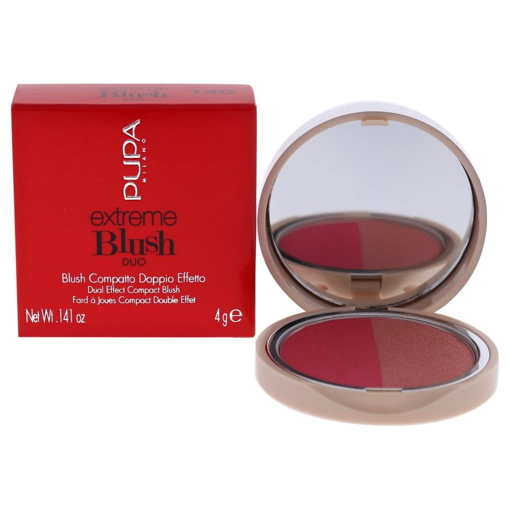 商品PUPA Milano|Extreme Blush Duo - 140 Radiant Flamingo - Glow Creamy by  for Women - 0.141 oz Blush,价格¥249,第1张图片