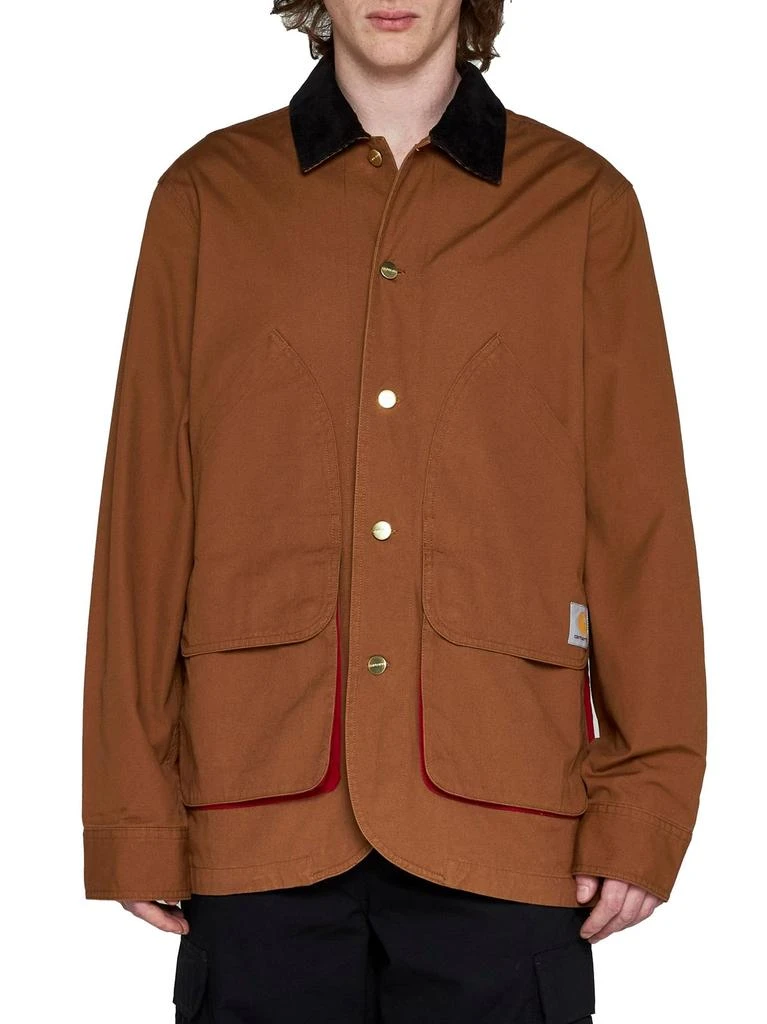 商品Carhartt WIP|Carhartt WIP Buttoned Long-Sleeved Shirt Jacket,价格¥1542,第2张图片详细描述