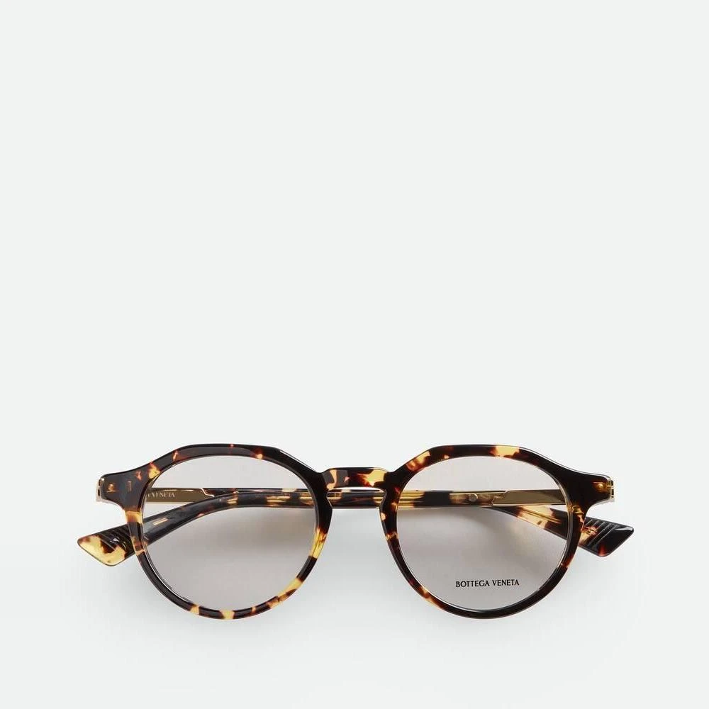 商品Bottega Veneta|包邮包税【预售7天发货】 BV葆蝶家 24春夏 男士 光学眼镜 Lunettes Panthos Forte Recycled en acétate 770655V2Q301511,价格¥3565,第1张图片