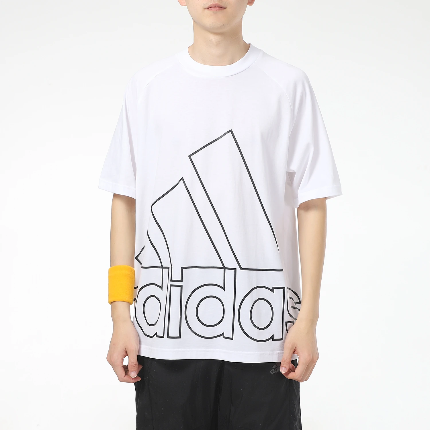 商品[国内直发] Adidas|U BIG LOGO T男士运动休闲短袖T恤,价格¥148,第1张图片