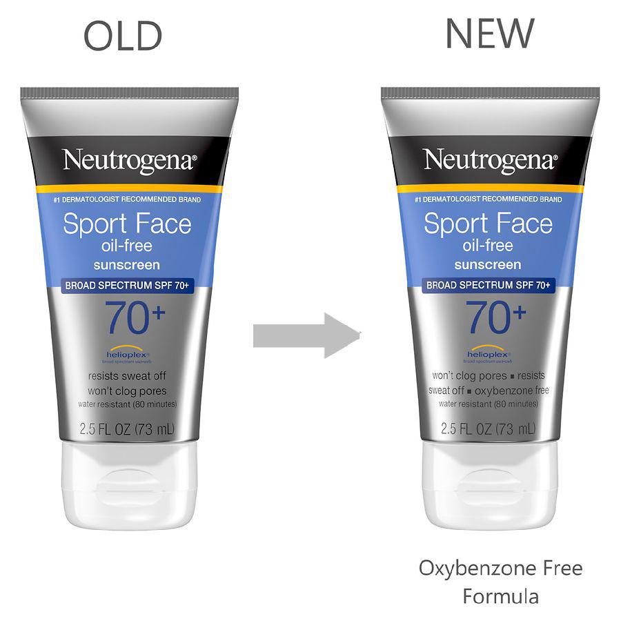 Sport Face Oil-Free Lotion Sunscreen, SPF 70+商品第2张图片规格展示