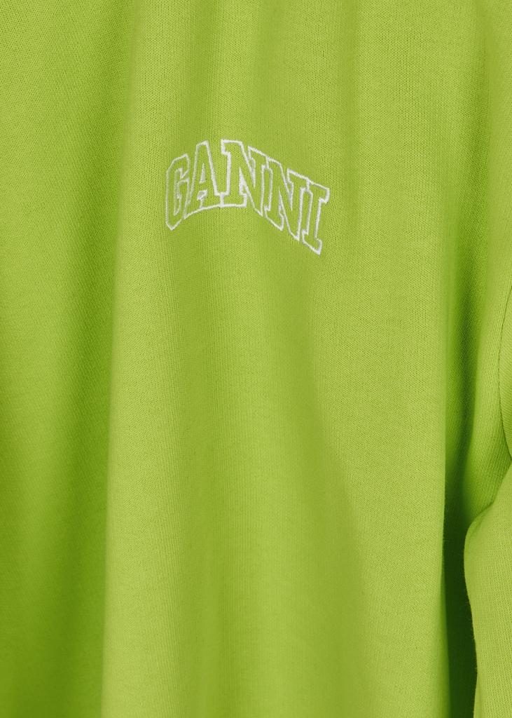 Software neon green cotton-blend sweatshirt商品第5张图片规格展示