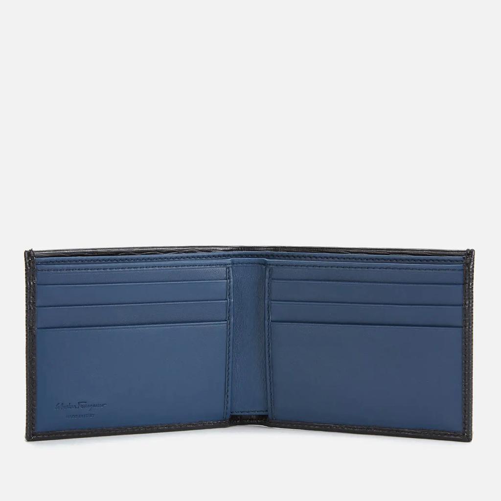 商品Salvatore Ferragamo|Salvatore Ferragamo Men's Gancini Bicolour Wallet - Black,价格¥2588,第5张图片详细描述