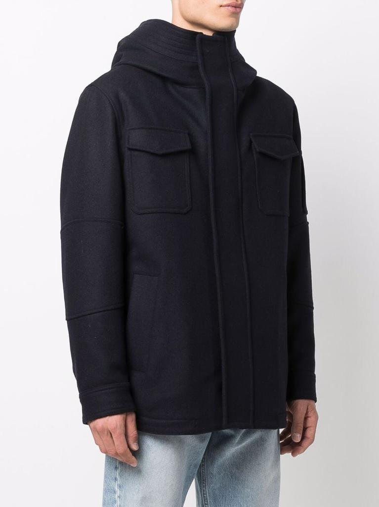 商品DONDUP|DONDUP wool zip-fastened hooded,价格¥3190,第4张图片详细描述