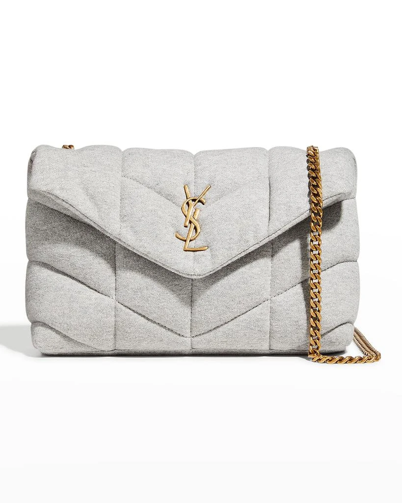 商品Yves Saint Laurent|Toy YSL Puffer Jersey Crossbody Bag,价格¥16634,第1张图片