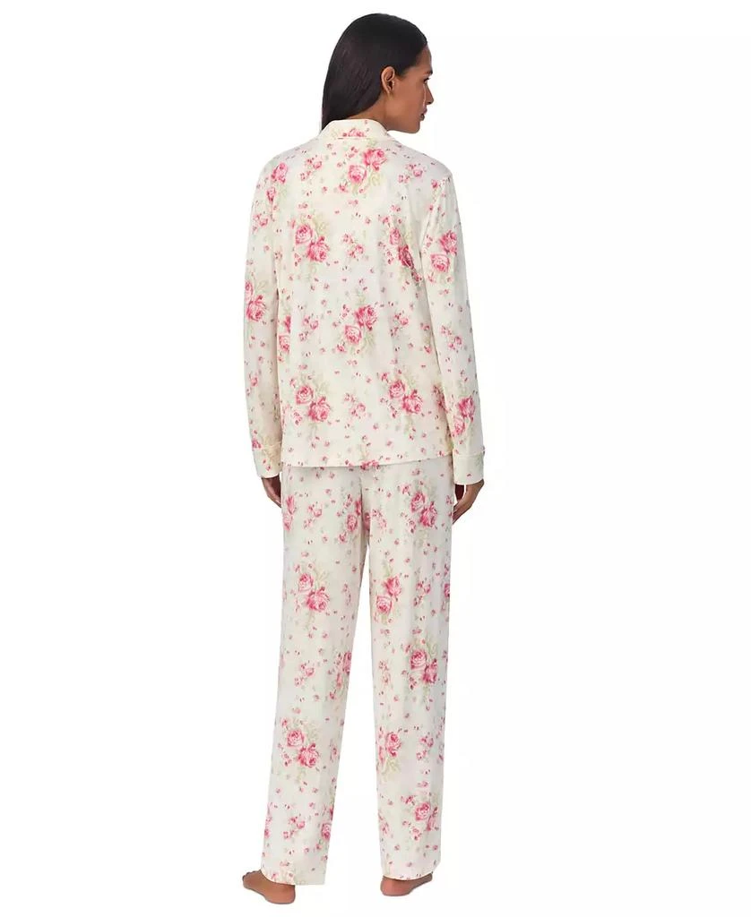 商品Ralph Lauren|Women's Floral Satin Pajama Set,价格¥351,第2张图片详细描述