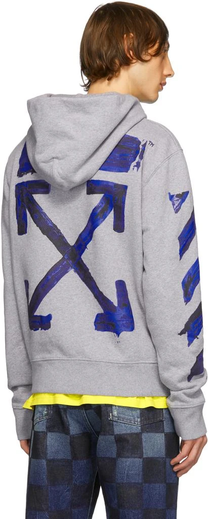 商品Off-White|SSENSE Exclusive Grey Arrows Slim Hoodie,价格¥2260,第3张图片详细描述