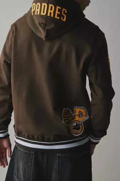 商品Pro Standard|Pro Standard MLB San Diego Padres Ransom Hoodie Sweatshirt,价格¥662,第3张图片详细描述