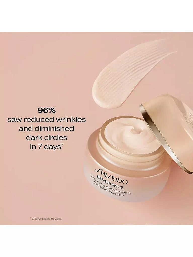 商品Shiseido|Benefiance Wrinkle Smoothing Eye Cream,价格¥479,第2张图片详细描述