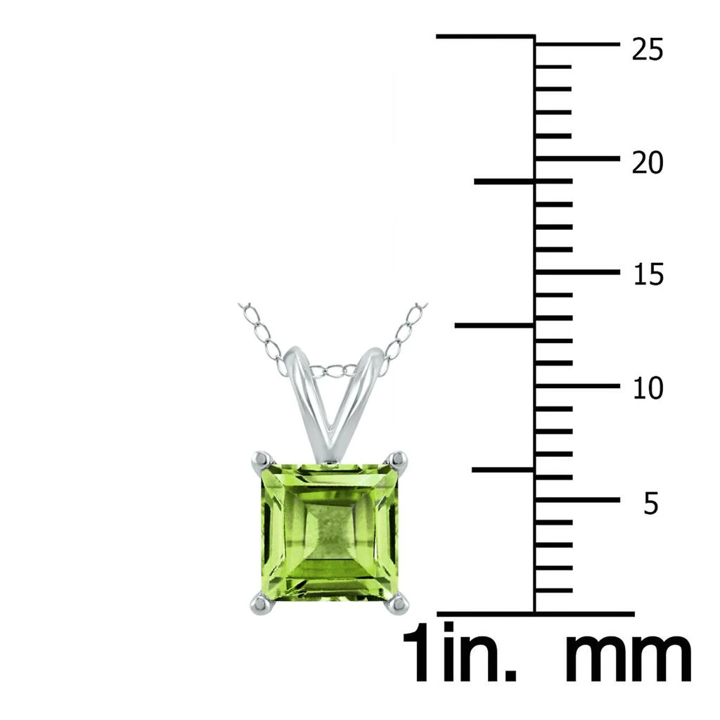 商品SSELECTS|14K  7Mm Square Peridot Pendant,价格¥2350,第4张图片详细描述