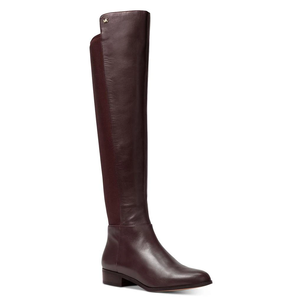 商品Michael Kors|MICHAEL Michael Kors Womens Bromley Leather Knee-High Riding Boots,价格¥387,第1张图片
