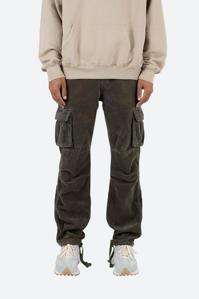 商品MNML|Vintage Corduroy Cargo Pants - Olive,价格¥429,第1张图片