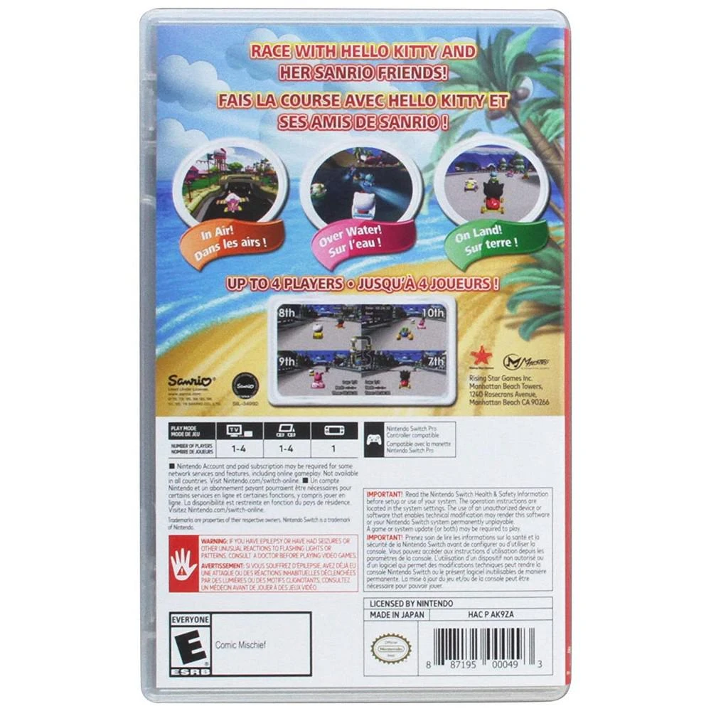 商品Rising Star Games|Hello Kitty Kruisers with Sanrio Friends - Nintendo Switch,价格¥298,第3张图片详细描述