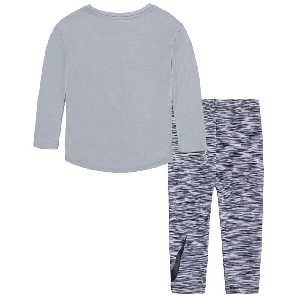 商品NIKE|Toddler Girls Crossover Tunic T-shirt and Leggings, 2 Piece Set,价格¥188,第2张图片详细描述