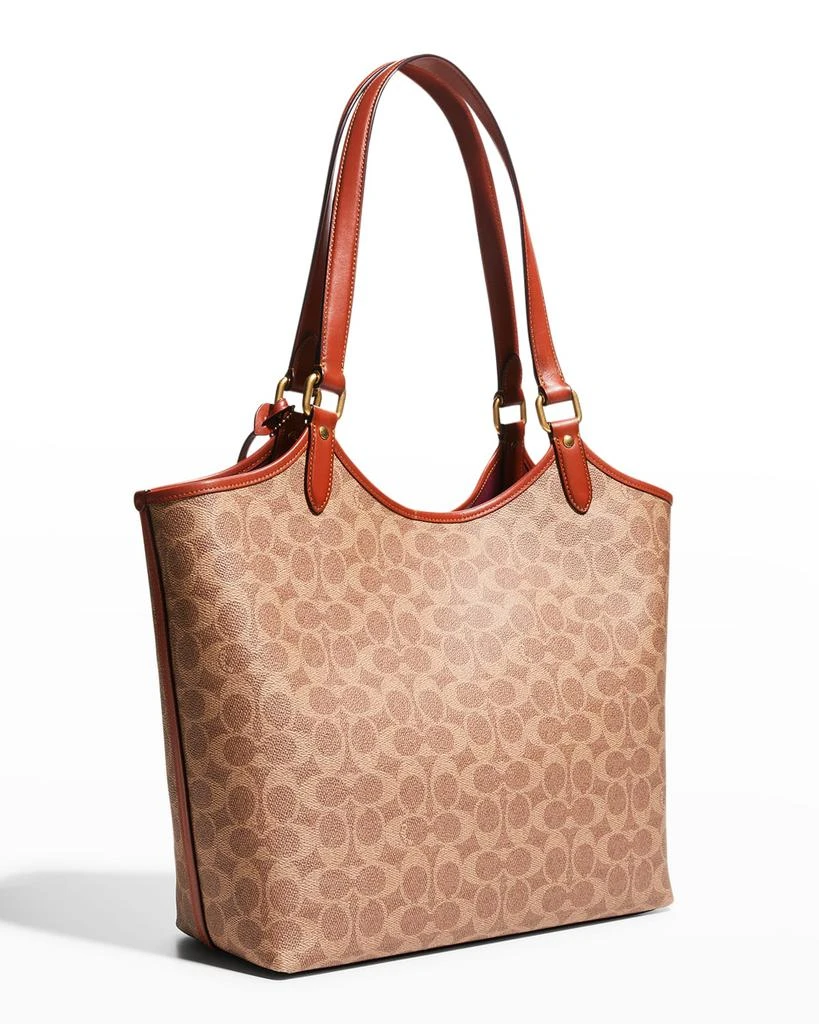 商品Coach|Everyday Monogram Coated Canvas Tote Bag,价格¥2261,第4张图片详细描述