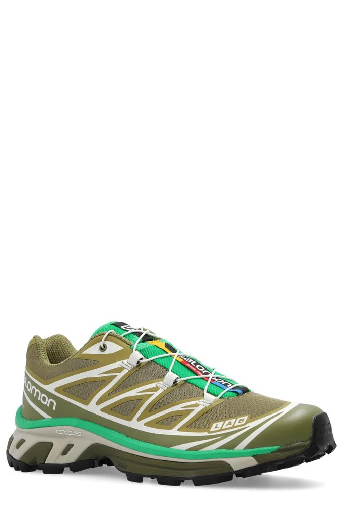 商品Salomon|Salomon XT-6 Round Toe Panelled Sneakers,价格¥805,第2张图片详细描述