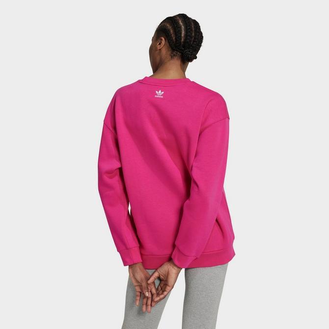 商品Adidas|Women's adidas Originals Linear Boyfriend Crewneck Sweatshirt,价格¥370,第5张图片详细描述