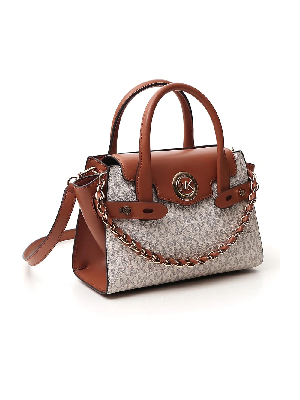 商品Michael Kors|MICHAEL KORS 迈克高仕 女士拼色手提包 30T0GNMM0B-149,价格¥1617,第1张图片