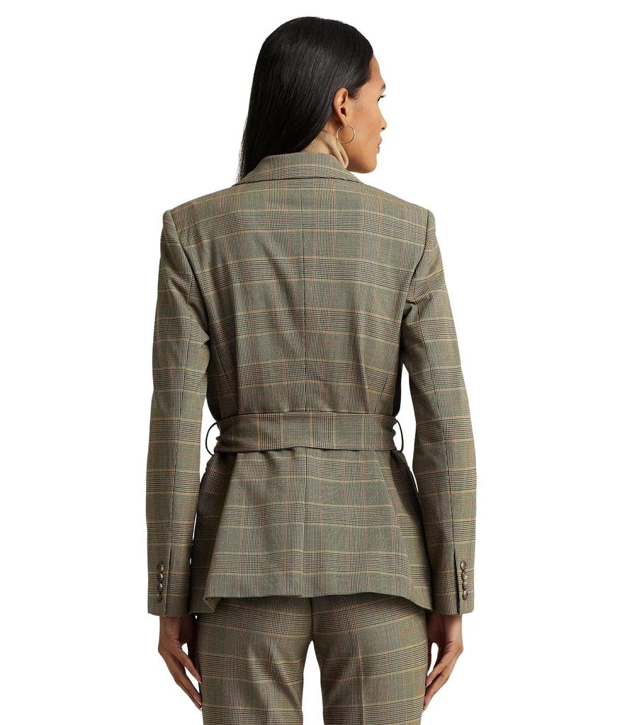 商品Ralph Lauren|Checked Plaid Wool-Blend Twill Blazer,价格¥2566,第2张图片详细描述