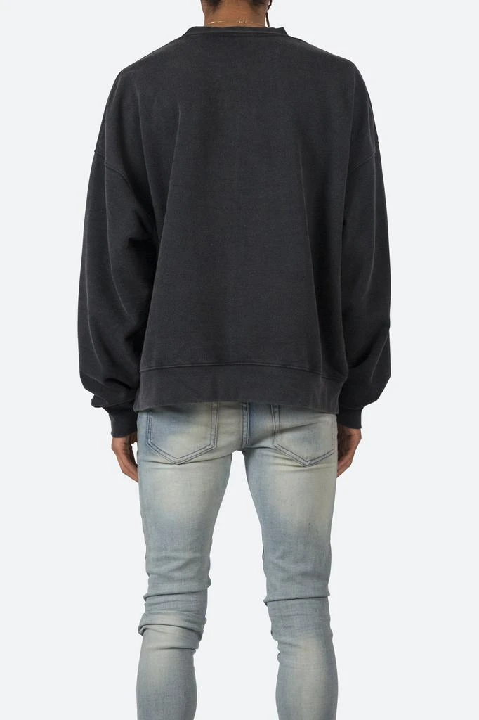 商品MNML|Vintage Wash Crewneck - Black,价格¥438,第4张图片详细描述