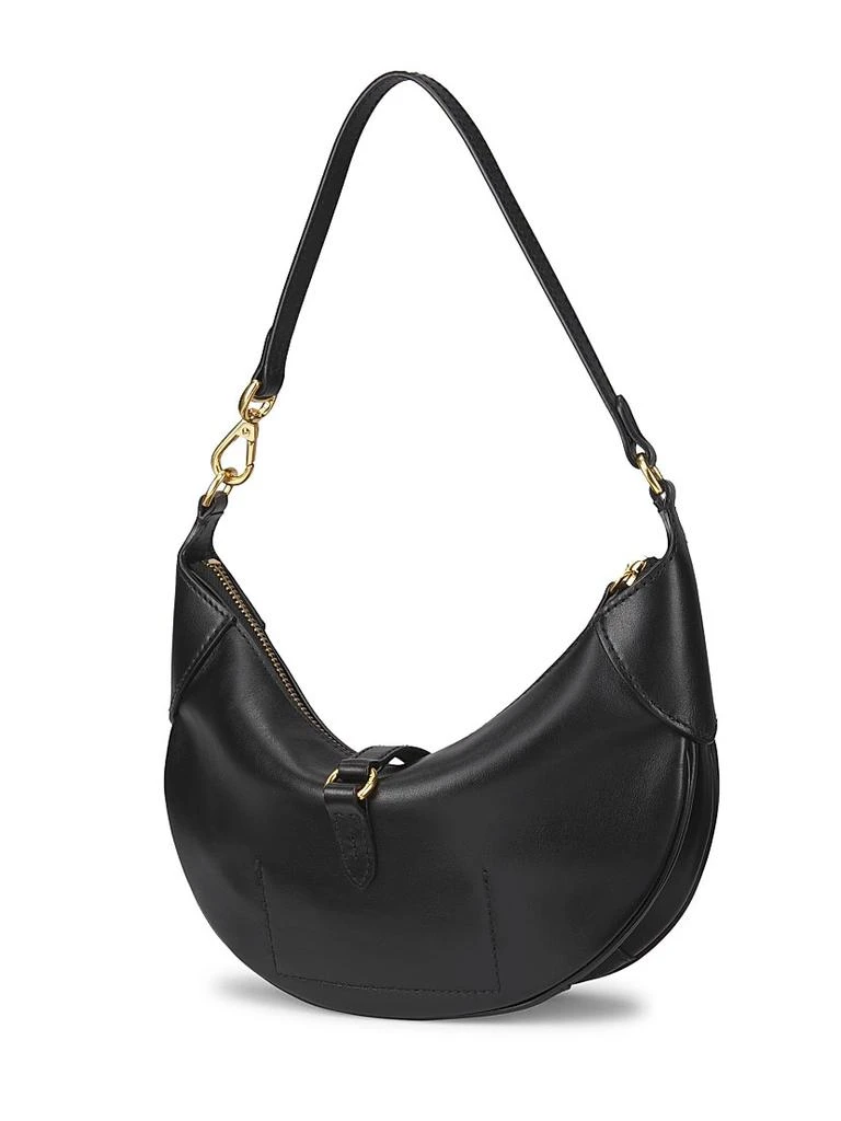 商品Ralph Lauren|Mini Polo ID Leather Shoulder Bag,价格¥3689,第4张图片详细描述