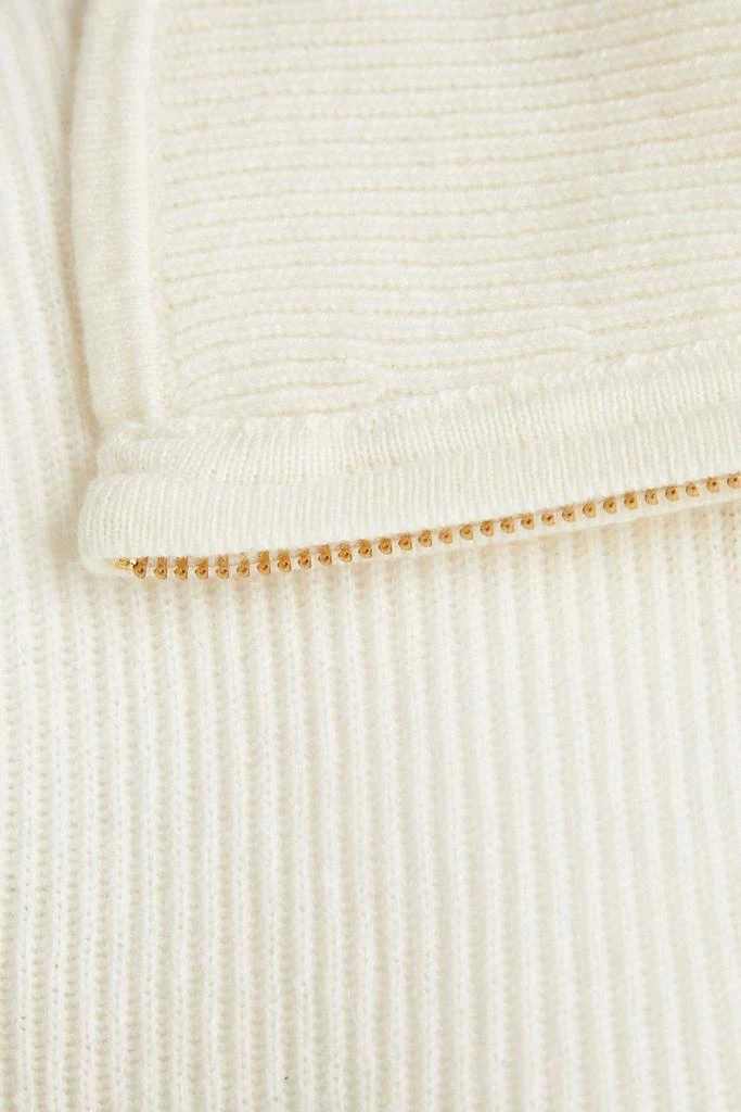 商品N.PEAL|Ribbed wool and cashmere-blend sweater,价格¥742,第4张图片详细描述