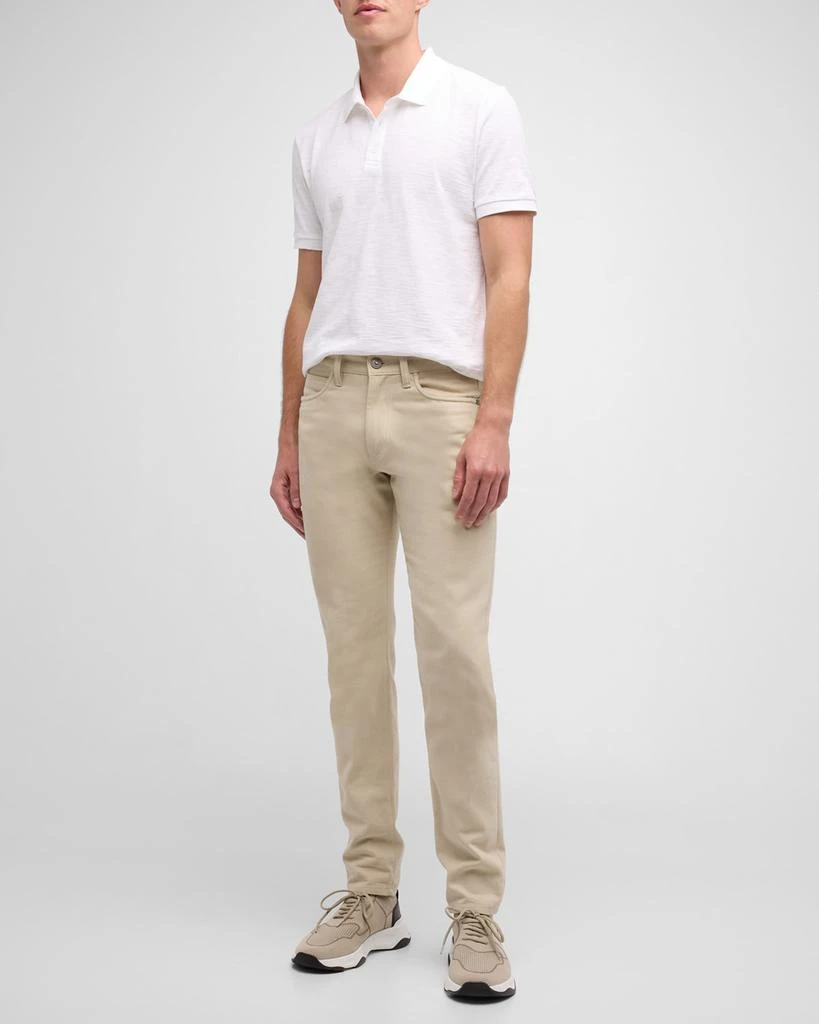 商品Vince|Classic Slub Cotton Polo Shirt,价格¥836,第3张图片详细描述